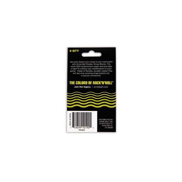 ERNIEBALL 4603 STRAP BLOCKS (4PZ) - immagine 3