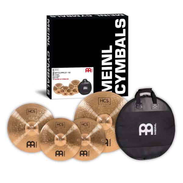 MEINL HCSB141620+BAG HCS BRONZE SET PIATTI (HH+CRASH+RIDE+BAG)