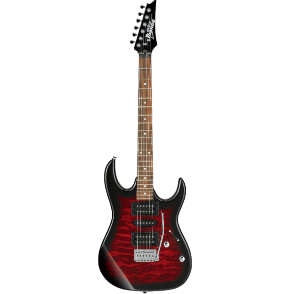 IBANEZ GRX70QA TRB Transparent red burst