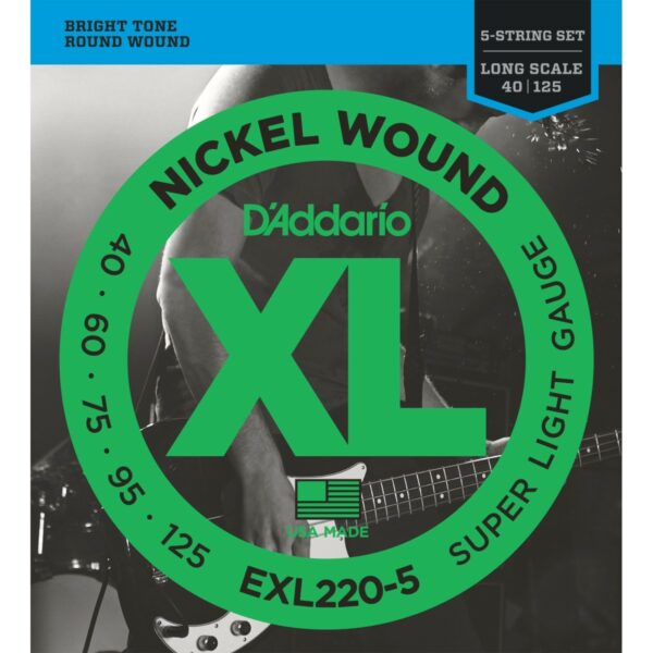 D'ADDARIO EXL 220-5 Super Light