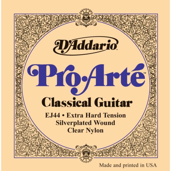 D'ADDARIO EJ44 PRO ARTE NYLON CORE EXTRA HARD TENSION