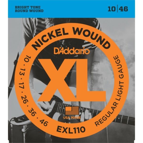 D'ADDARIO EXL110 REGULAR LIGHT GAUGE