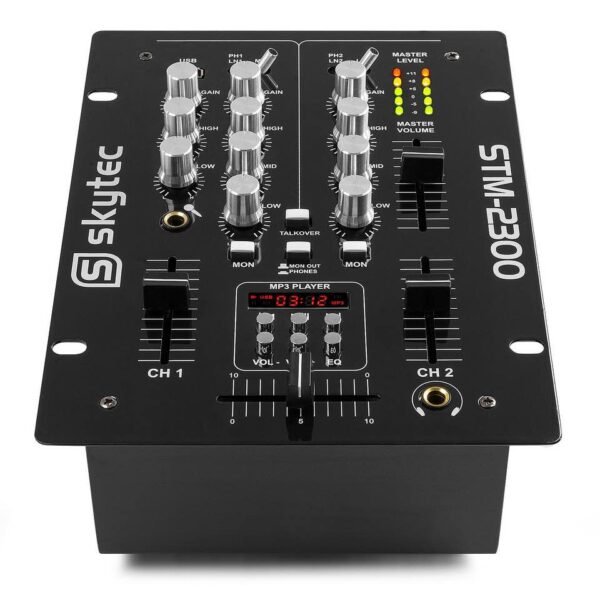 SKYTEC STM-2300 MIXER 2CH CON MP3 - immagine 3
