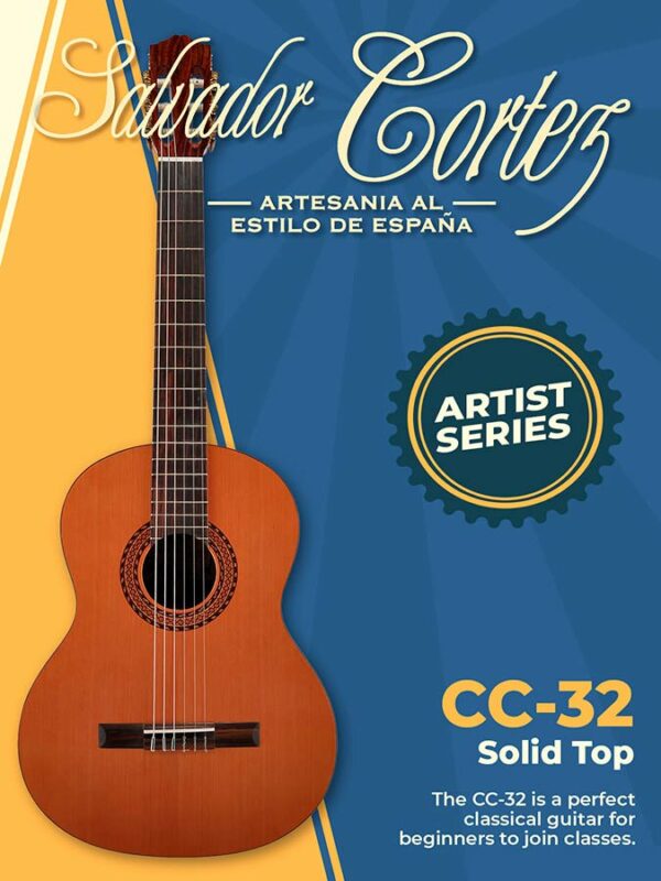 SALVADOR CORTEZ CS-32 Classica Solid Top Abete - immagine 5