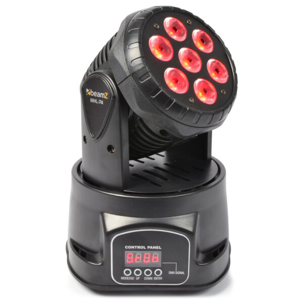 BEAMZ MHL74 WASH 7X10W Quad - immagine 2