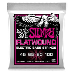 ERNIE BALL P02814 SLINKY FLATWOUND 45-100