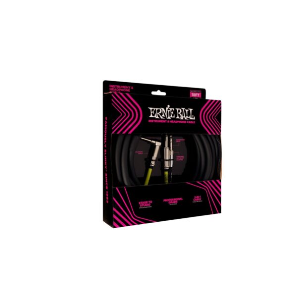 ERNIE BALL 6411 Instrument Headphone Cable 5.50mt - immagine 3