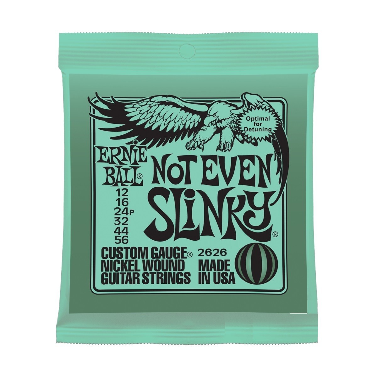 ERNIE BALL 2626 NOT EVEN SLINKY 0.12-0.56