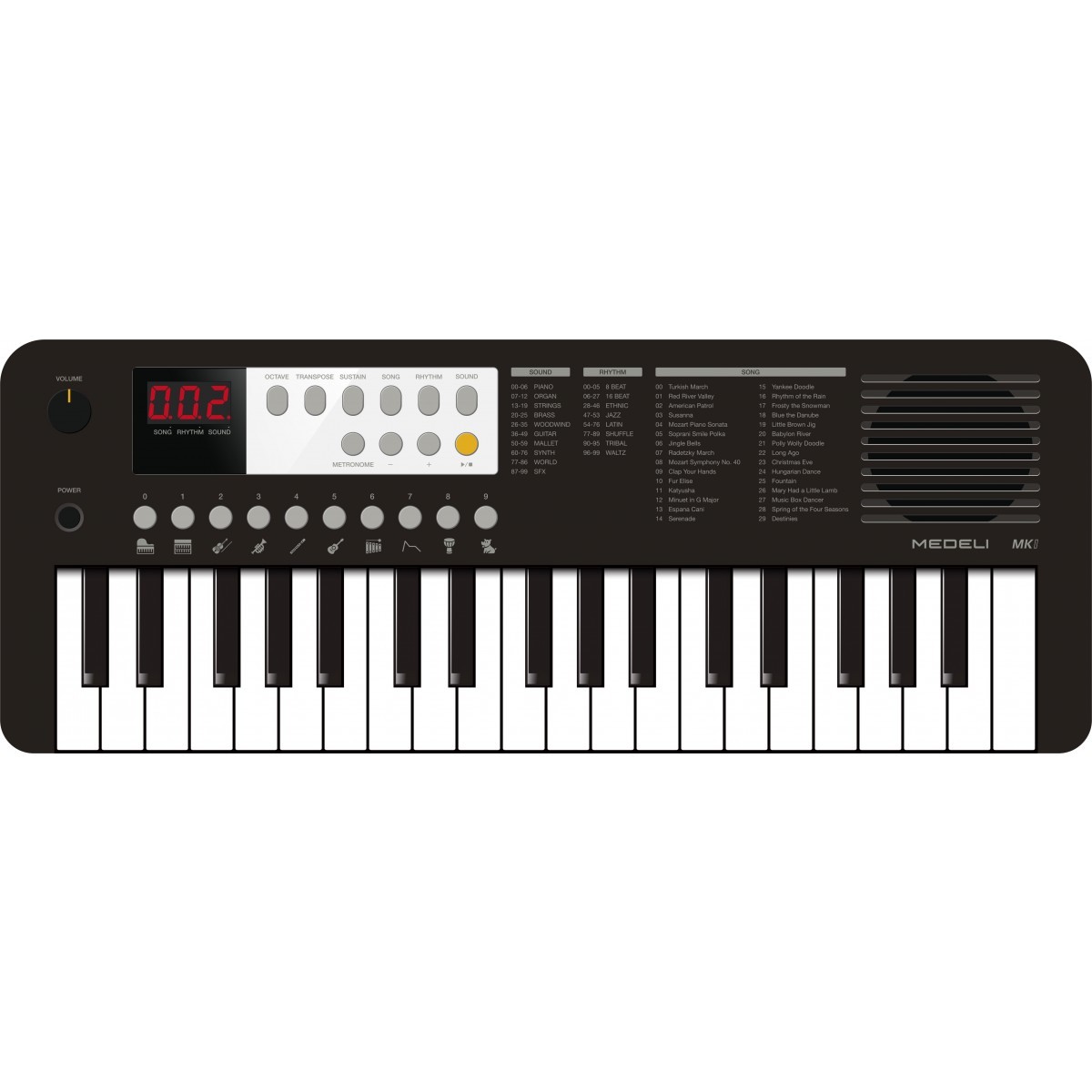 MEDELI MK1 37 TASTI MINISIZE